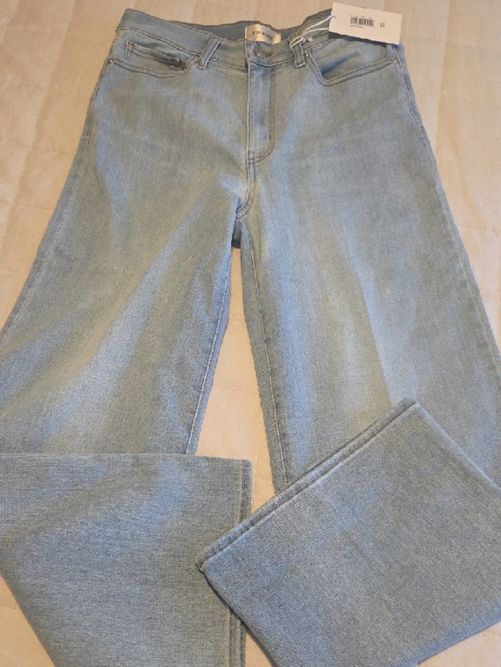 Frame The High Rise Wide Jeans NWT - Picture 2 of 3